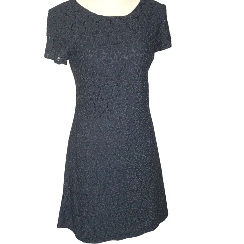 Vintage Late Edition  black lace‎ dress.